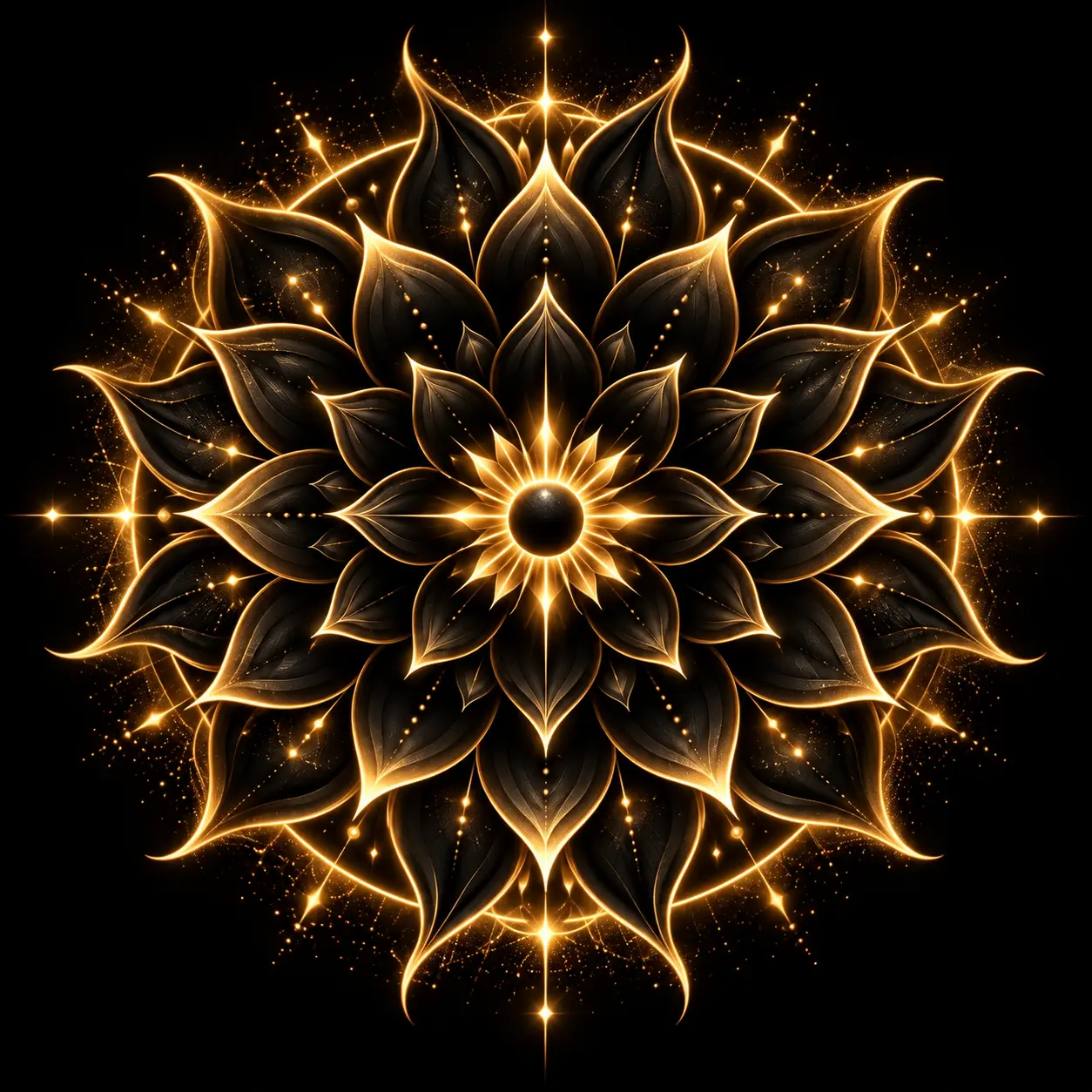 Dark Lotus Black Sun emblem
