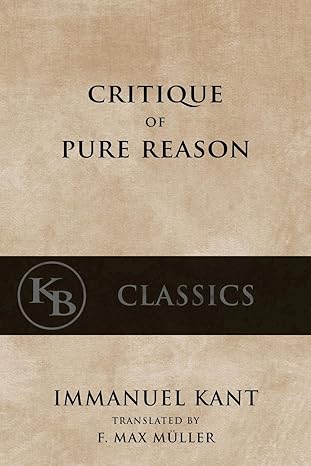 Critique of Pure Reason cover