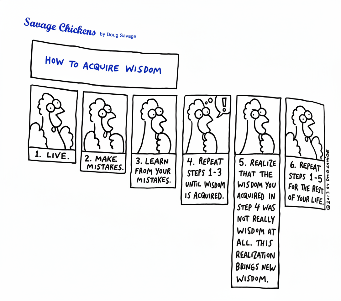 How to acquire wisdom diagram