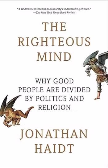 The Righteous Mind cover